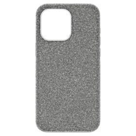 High Smartphone Case Iphone® 15 Pro Max, Silver Tone