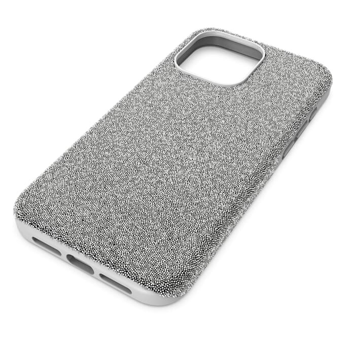 High Smartphone Case Iphone® 15 Pro Max, Silver Tone High Smartphone Case Iphone® 15 Pro Max, Silver Tone