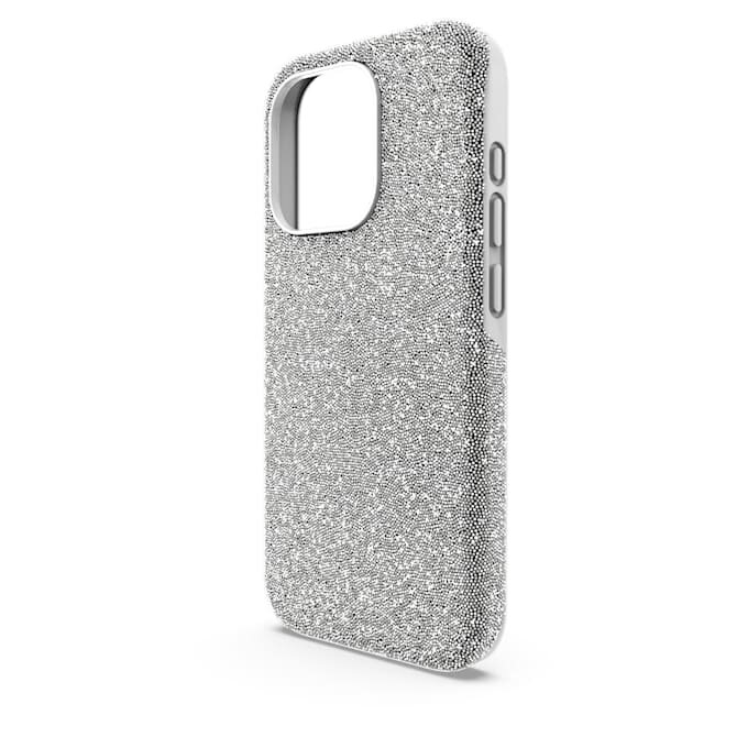 High Smartphone Case Iphone® 15 Pro, Silver Tone High Smartphone Case Iphone® 15 Pro, Silver Tone