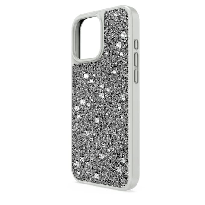 High Smartphone Case Scattered Design, Iphone® 16 Pro Max, Silver Tone High Smartphone Case Scattered Design, Iphone® 16 Pro Max, Silver Tone