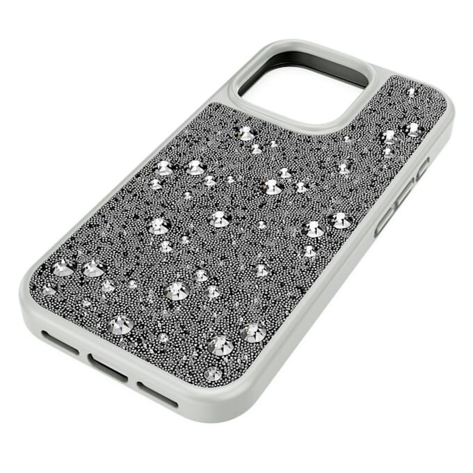 High Smartphone Case Scattered Design, Iphone® 16 Pro, Silver Tone High Smartphone Case Scattered Design, Iphone® 16 Pro, Silver Tone