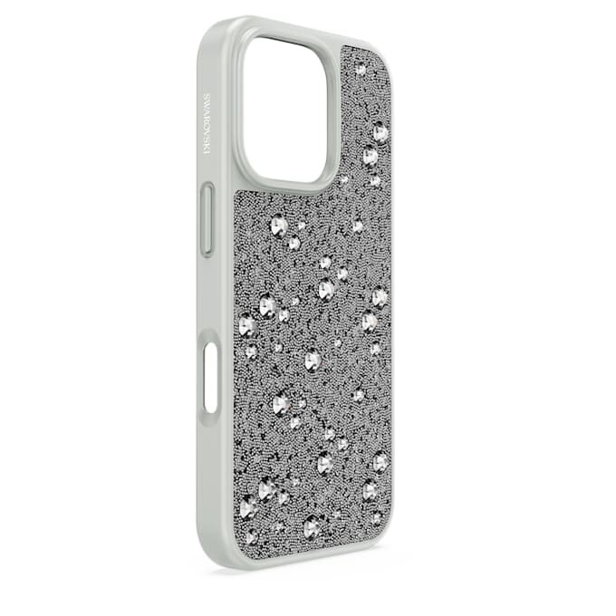 High Smartphone Case Scattered Design, Iphone® 16 Pro, Silver Tone High Smartphone Case Scattered Design, Iphone® 16 Pro, Silver Tone