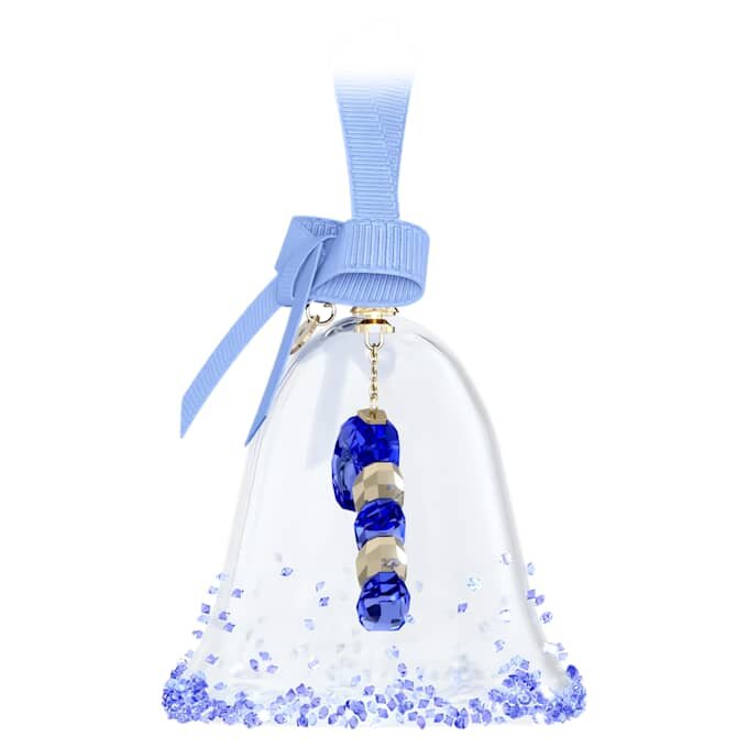 Holiday Cheers Dulcis Bell Ornament Blue Holiday Cheers Dulcis Bell Ornament Blue