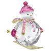 Holiday Cheers Dulcis Snowman Pink Holiday Cheers Dulcis Snowman Pink