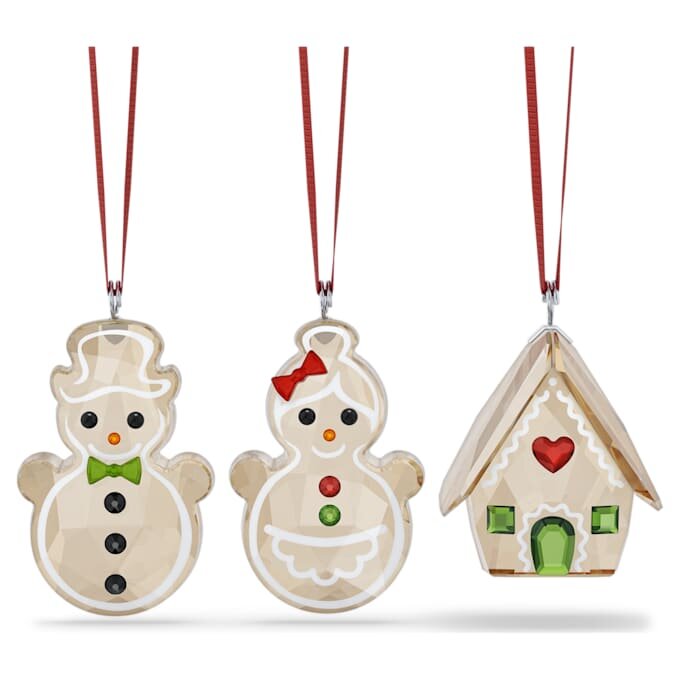 Holiday Cheers Gingerbread Ornament Set Holiday Cheers Gingerbread Ornament Set