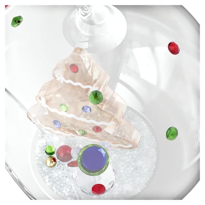 Holiday Cheers Tree and Snowman Ball Ornament Holiday Cheers Tree and Snowman Ball Ornament