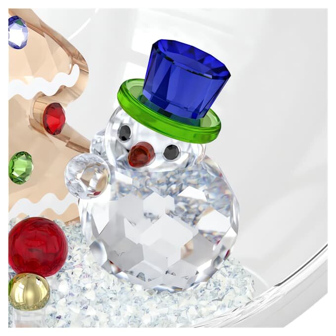 Holiday Cheers Tree and Snowman Ball Ornament Holiday Cheers Tree and Snowman Ball Ornament
