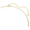 Hyperbola Necklace Round Cut, White, Gold-Tone Plated Hyperbola Necklace Round Cut, White, Gold-Tone Plated