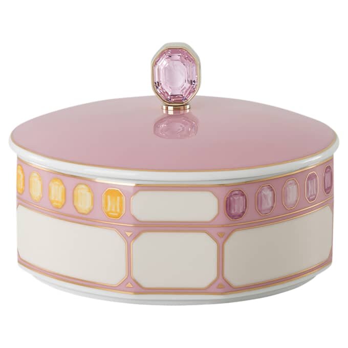 Idyllia Box Porcelain, Pink Idyllia Box Porcelain, Pink