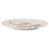 Idyllia Bread Plate Porcelain, Crystal Print Motif, Flycatcher, Multicolored Idyllia Bread Plate Porcelain, Crystal Print Motif, Flycatcher, Multicolored