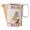 Idyllia Coffee Pot Porcelain, Crystal Print Motif, Bird, Multicolored Idyllia Coffee Pot Porcelain, Crystal Print Motif, Bird, Multicolored