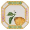 Idyllia Vide Poche Porcelain, Crystal Print Motif, Lemon, Yellow Idyllia Vide Poche Porcelain, Crystal Print Motif, Lemon, Yellow