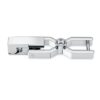 Imber Emily Tennis Extender Round Cut, White, Rhodium Plated