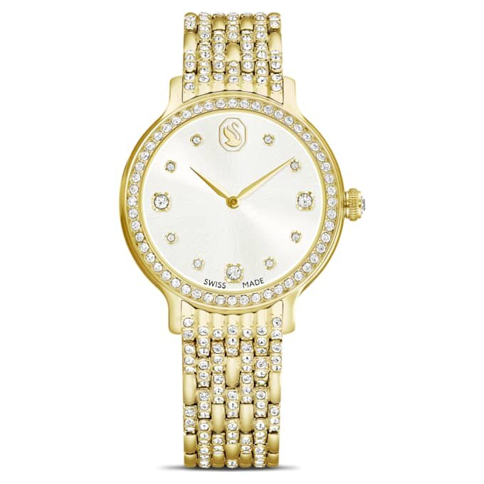 Imber Watch Swiss Made, Metal Bracelet, Gold Tone, Gold-Tone Finish Imber Watch Swiss Made, Metal Bracelet, Gold Tone, Gold-Tone Finish