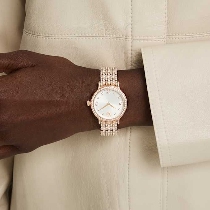 Imber Watch Swiss Made, Metal Bracelet, Rose Gold Tone, Rose Gold-Tone Finish Imber Watch Swiss Made, Metal Bracelet, Rose Gold Tone, Rose Gold-Tone Finish