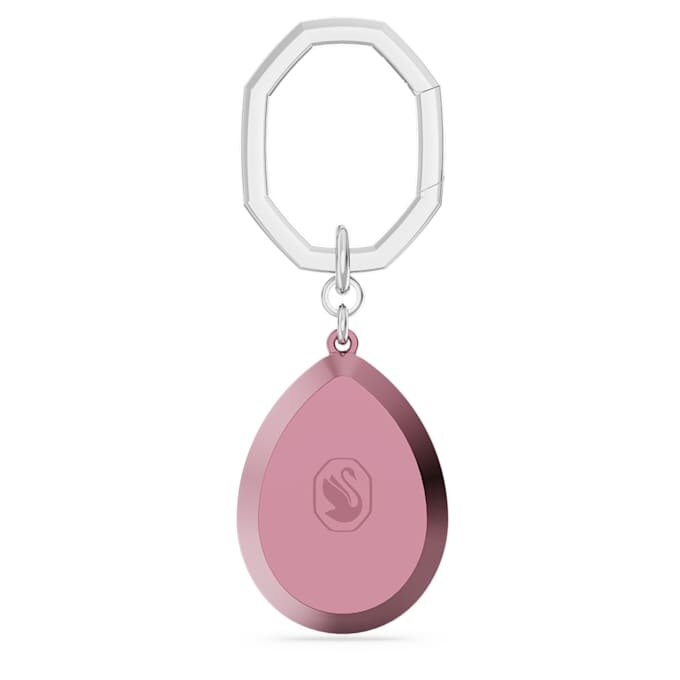 Key Ring Pear Cut, Pink Key Ring Pear Cut, Pink