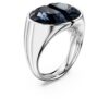Lucent Cocktail Ring Gray, Rhodium Plated Lucent Cocktail Ring Gray, Rhodium Plated