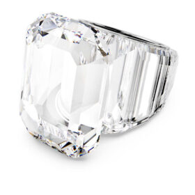 Lucent Cocktail Ring Octagon Cut, White
