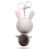 Mathilde Bag Charm Rabbit, Gray, Stainless Steel Mathilde Bag Charm Rabbit, Gray, Stainless Steel