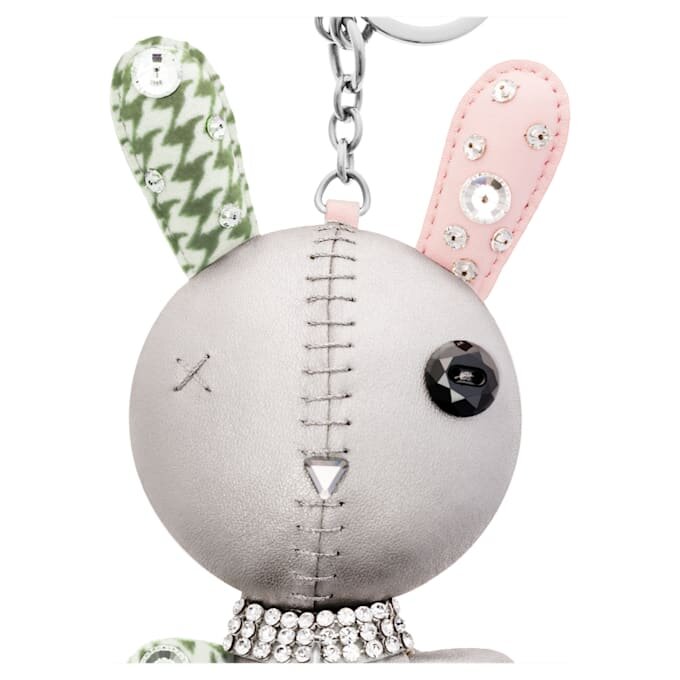 Mathilde Bag Charm Rabbit, Gray, Stainless Steel Mathilde Bag Charm Rabbit, Gray, Stainless Steel