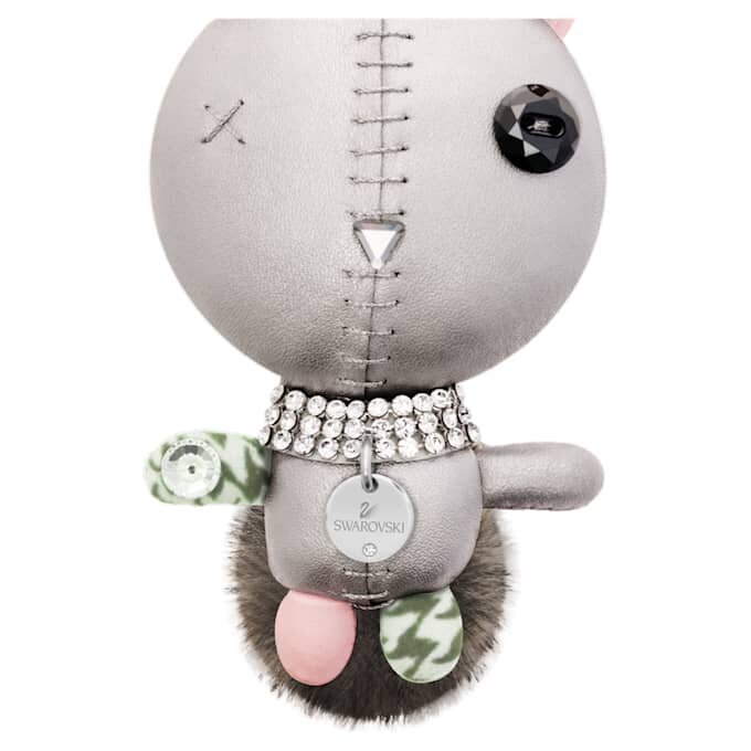 Mathilde Bag Charm Rabbit, Gray, Stainless Steel Mathilde Bag Charm Rabbit, Gray, Stainless Steel