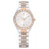 Matrix Date Watch Swiss Made, Metal Bracelet, Rose Gold Tone, Mixed Metal Finish Matrix Date Watch Swiss Made, Metal Bracelet, Rose Gold Tone, Mixed Metal Finish