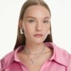 Sublima Earrings White, Rhodium Plated Sublima Earrings White, Rhodium Plated