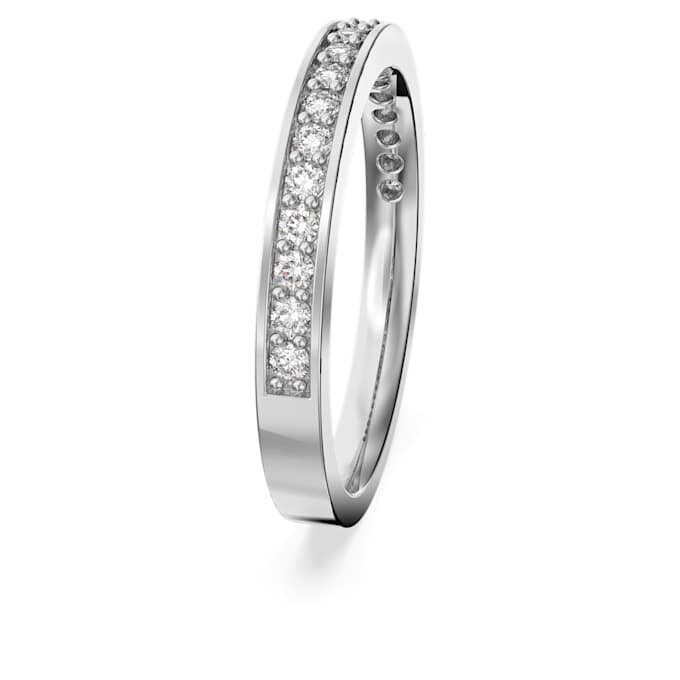 Matrix Ring White, Rhodium Plated Matrix Ring White, Rhodium Plated