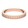 Matrix Ring White, Rose Gold-Tone Plated Matrix Ring White, Rose Gold-Tone Plated