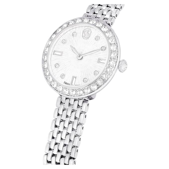 Matrix Tennis 7-Link Watch Swiss Made, Metal Bracelet, Silver Tone, Stainless Steel Matrix Tennis 7-Link Watch Swiss Made, Metal Bracelet, Silver Tone, Stainless Steel