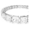 Matrix Tennis Bracelet White, Rhodium Plated Matrix Tennis Bracelet White, Rhodium Plated