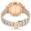 Matrix Tennis Chrono Watch Swiss Made, Leather Strap, Beige, Rose Gold-Tone Finish Matrix Tennis Chrono Watch Swiss Made, Leather Strap, Beige, Rose Gold-Tone Finish