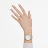 Matrix Tennis Chrono Watch Swiss Made, Leather Strap, Gray, Champagne Gold-Tone Finish Matrix Tennis Chrono Watch Swiss Made, Leather Strap, Gray, Champagne Gold-Tone Finish