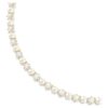 Matrix Tennis Necklace Crystal Pearl, Round Cut, White, Gold-Tone Plated Matrix Tennis Necklace Crystal Pearl, Round Cut, White, Gold-Tone Plated