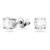 Matrix Tennis Set Round Cut, White, Rhodium Plated Matrix Tennis Set Round Cut, White, Rhodium Plated