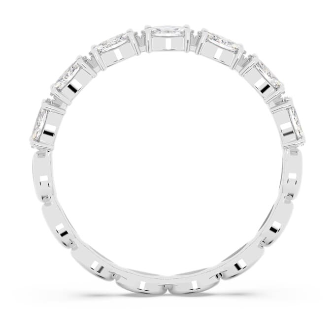 Matrix Vittore Ring Marquise Cut, White, Rhodium Plated Matrix Vittore Ring Marquise Cut, White, Rhodium Plated