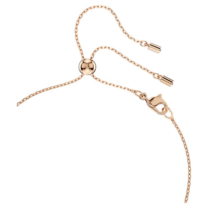 Mesmera Set Pear Cut, Round Cut, White, Rose Gold-Tone Plated Mesmera Set Pear Cut, Round Cut, White, Rose Gold-Tone Plated