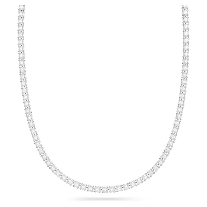 Millenia Belt Square Cut, White, Rhodium Plated Millenia Belt Square Cut, White, Rhodium Plated