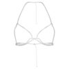 Millenia Body Chain Round Cut, White, Rhodium Plated Millenia Body Chain Round Cut, White, Rhodium Plated