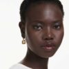 Millenia Drop Earrings Mixed Cuts, Caramel, Gold-Tone Plated Millenia Drop Earrings Mixed Cuts, Caramel, Gold-Tone Plated