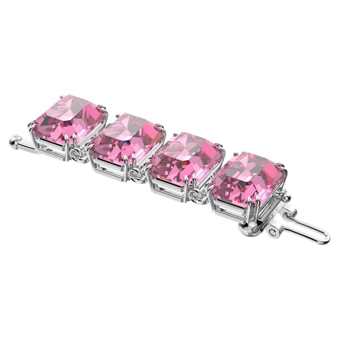 Millenia Extender Octagon Cut, Pink, Rhodium Plated Millenia Extender Octagon Cut, Pink, Rhodium Plated