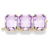 Millenia Extender Octagon Cut, Purple, Gold-Tone Plated