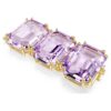 Millenia Extender Octagon Cut, Purple, Gold-Tone Plated