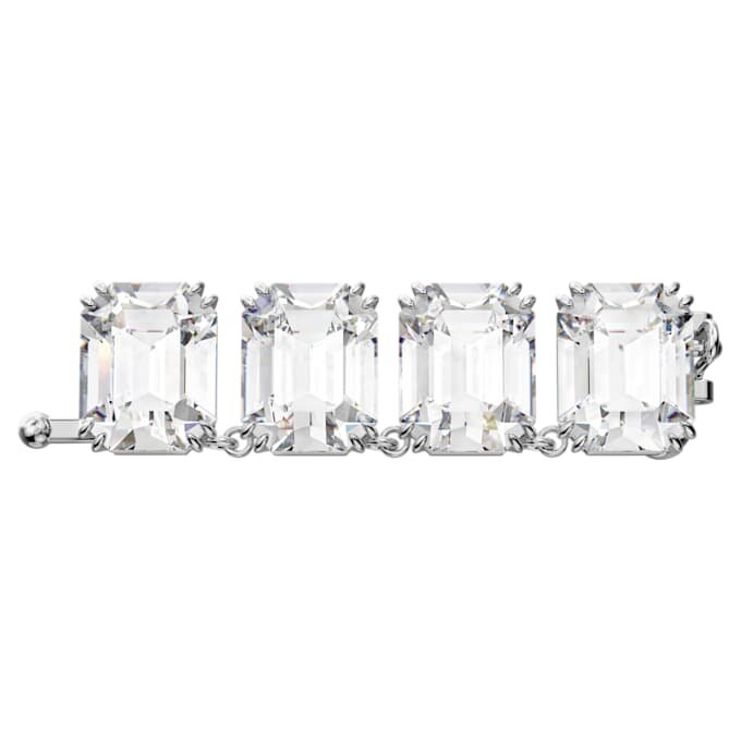 Millenia Extender Octagon Cut, White, Rhodium Plated Millenia Extender Octagon Cut, White, Rhodium Plated