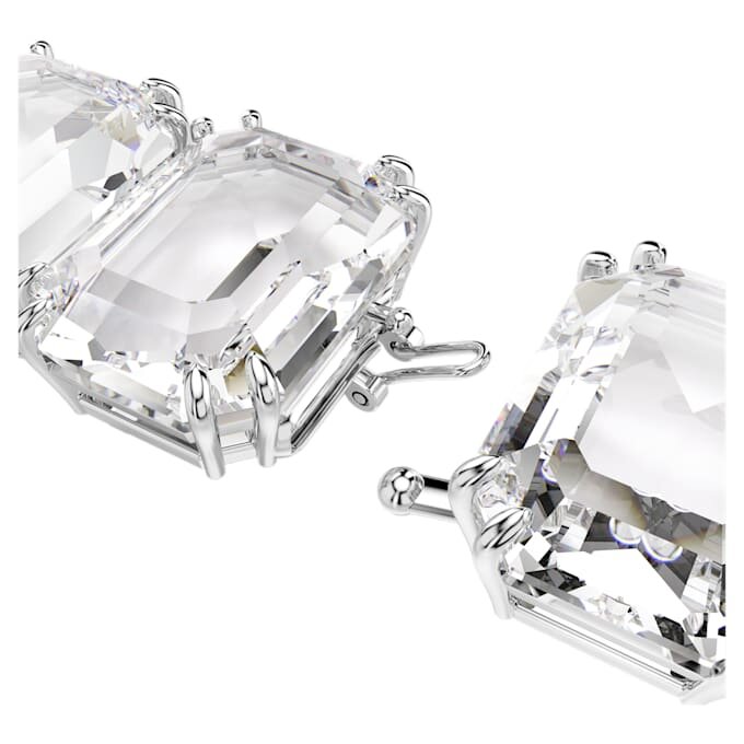 Millenia Extender Octagon Cut, White, Rhodium Plated Millenia Extender Octagon Cut, White, Rhodium Plated