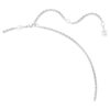 Millenia Pendant Octagon Cut, White, Rhodium Plated