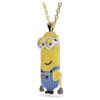 Minions Kevin Pendant Pavé, Multicolored, Gold-Tone Plated