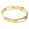 Numina Bangle Round Cut, White, Gold-Tone Plated Numina Bangle Round Cut, White, Gold-Tone Plated