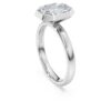 Octagon Bezel Ring Lab-Grown Diamonds 2.0 Ct Tw, Octagon Shape, 14K White Gold Octagon Bezel Ring Lab-Grown Diamonds 2.0 Ct Tw, Octagon Shape, 14K White Gold