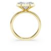Octagon Bezel Ring Lab-Grown Diamonds 3.0 Ct Tw, Octagon Shape, 14K Yellow Gold Octagon Bezel Ring Lab-Grown Diamonds 3.0 Ct Tw, Octagon Shape, 14K Yellow Gold